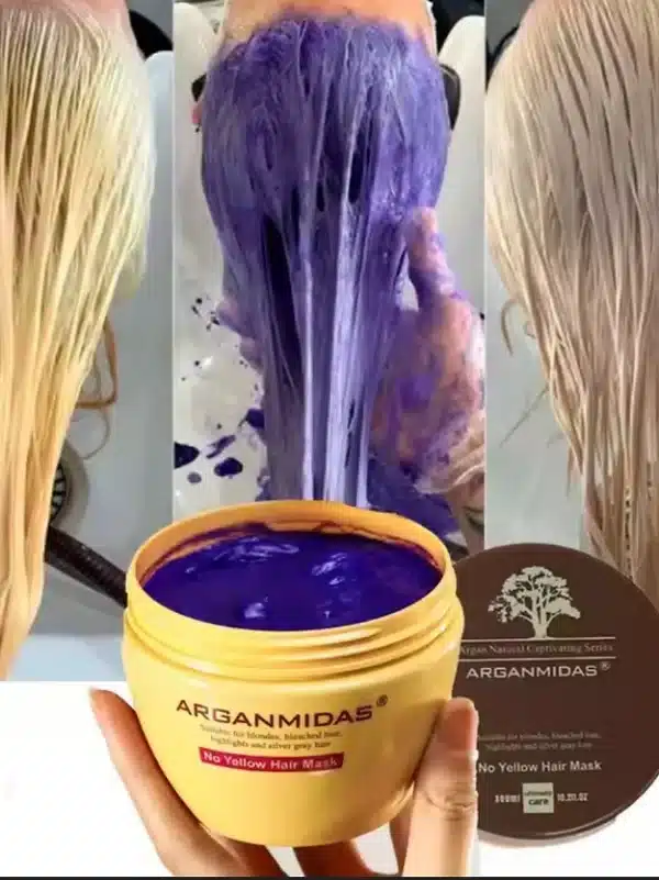 ARGANMIDAS No yellow hair mask1