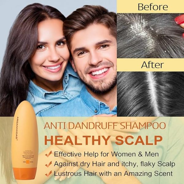 Arganmidas Moroccan Argan Oil Clean Anti Dandruff Shampoo3