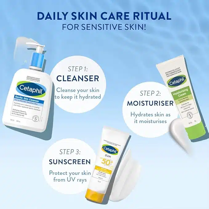 Cetaphil Gentle Skin Cleanser for Dry to Normal, Sensitive Skin 1000ml - Image 4