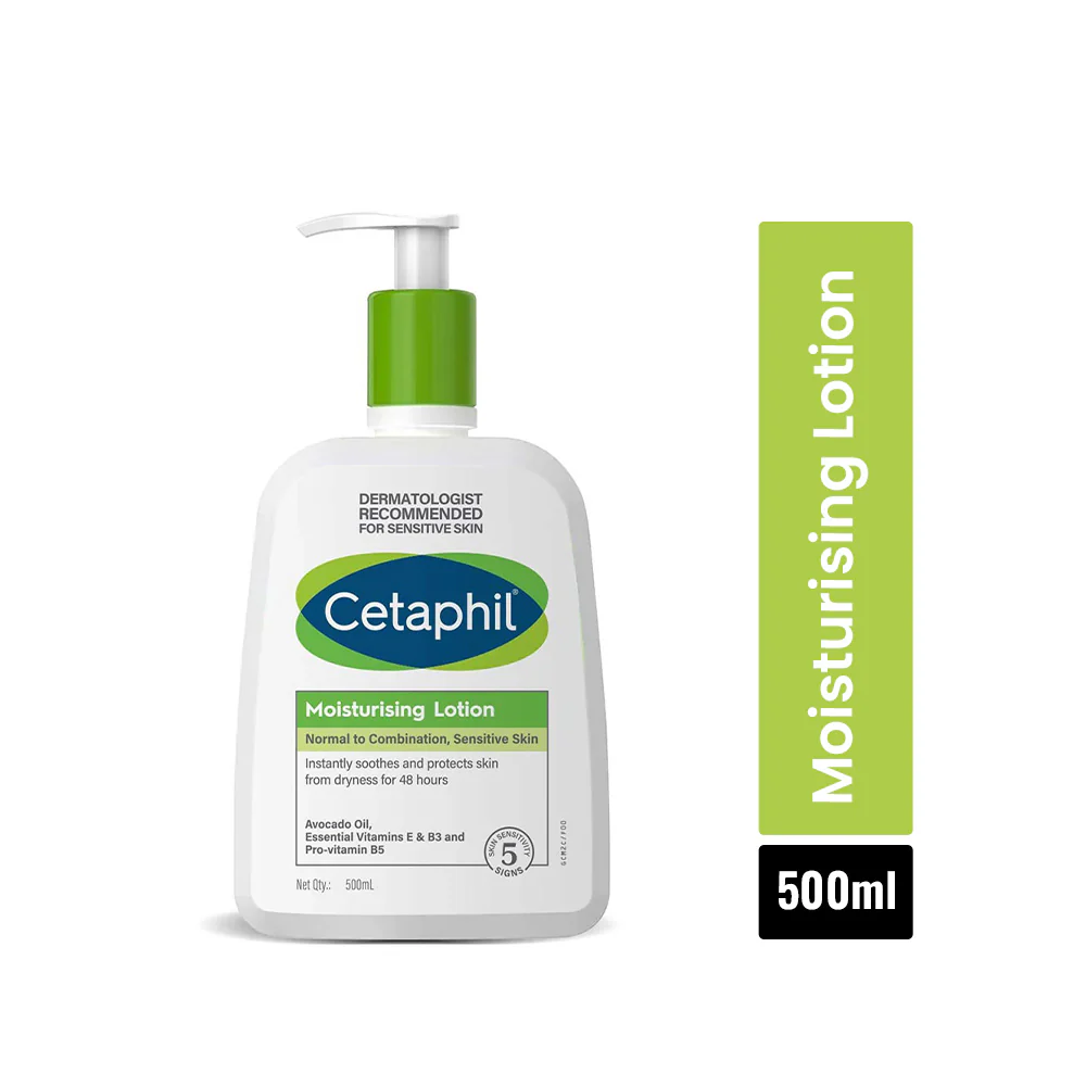 Cetaphil Moisturizing Lotion For Normal To Combination, Sensitive Skin 500ml