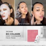 Dedox Bio-Collagen Real Deep Mask | Hydrating Overnight Hydrogel Mask for Pore Minimizing & Elasticity Boost - 45g (Pack of 1) | Korean Glass Skin - Image 6