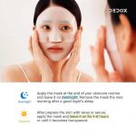 Dedox Bio-Collagen Real Deep Mask | Hydrating Overnight Hydrogel Mask for Pore Minimizing & Elasticity Boost - 45g (Pack of 1) | Korean Glass Skin - Image 3
