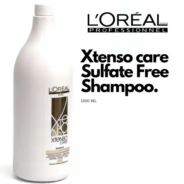 L'Oreal Professional Xtenso Sulfate Free Care Shampoo 1500ml L'Oreal Professionnel Xtenso Gold Shampoo 1.5L,