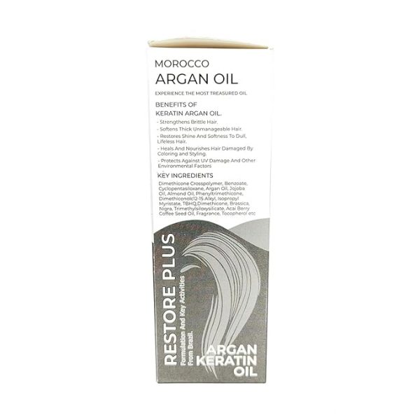 RestorePlus Morocco Argan Oil For Hair care 100Ml Pure And Natural Penetrating Oil for