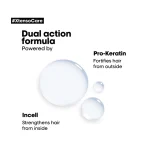 Professional L'Oréal X-Tenso Care salon shampoo for smooth straight and manageable hair