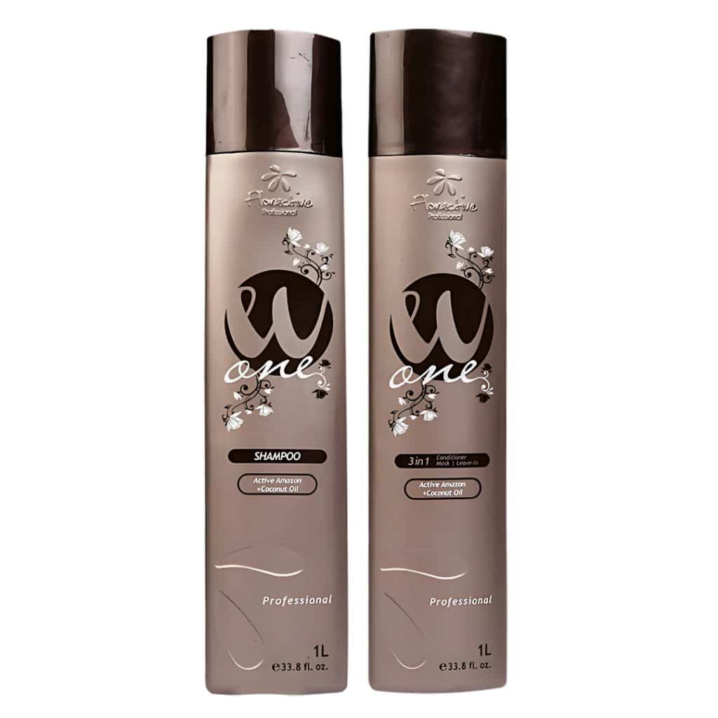 Floractive Profissional W One Shampoo And 3 In 1 Conditioner 1000ml Each