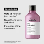 L'Oreal Professionnel Liss Unlimited Shampoo for Frizzy & Unruly Hair With Pro-Keratin -1.5L