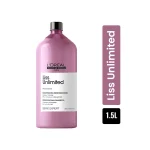 L'Oréal Professionnel Liss Unlimited Pro Keratin Shampoo 1.5L for frizzy and unruly hair available on PinkBliss India