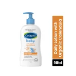 Cetaphil Baby Daily Lotion With Organic Calendula for Face & Body (400ml)