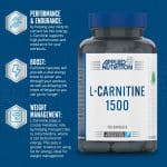 applied nutrition, l-carnitine 1500, fat metabolism support, energy booster supplement, 120 capsules, vegan l carnitine, stimulant free fat burner, endurance support, pre workout carnitine, informed sport tested, amino acid for energy, applied nutrition l-carnitine 1500, l carnitine fat metabolism, l-carnitine 1500 120 capsules, carnitine supplement for energy, l carnitine for fat loss, carnitine vegan capsules, l carnitine pre workout support, applied nutrition supplements india, carnitine endurance booster, l-carnitine recovery support,Applied Nutrition L-Carnitine 1500mg - Carnitine Supplement Premium L-Tartrate Form, High Strength, Energy Boost & Weight Management (120 Capsules - 60 Servings) pinkbliss india