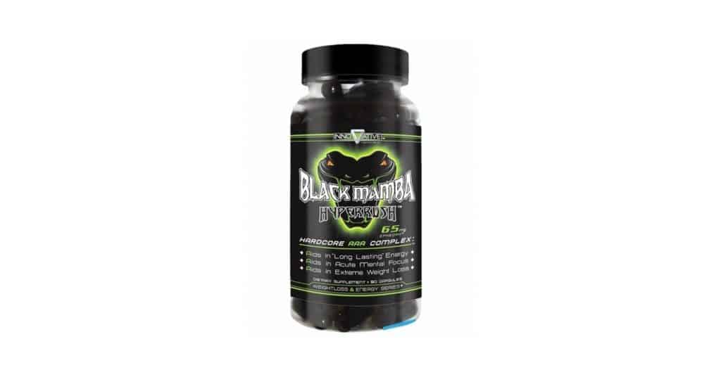 Innovative Laboratories Black Mamba Hyper Rush 65mg Fat Burner – 90 Capsules