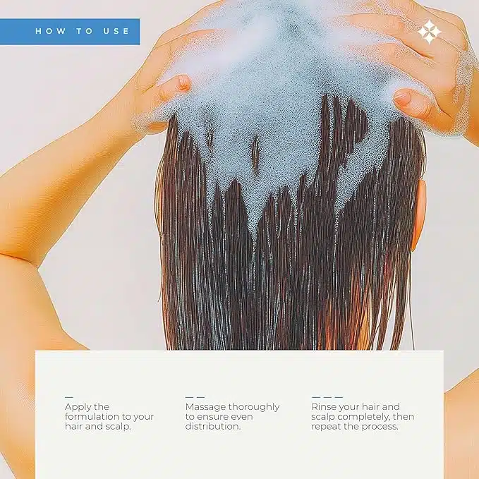 Kanpeki Kerasyl Structure Repair Cleanser For Weak and Damaged Hair | Repairs & Nourishes Damaged Hair, Restores Hair Structure, Strengthens Hair Shaft | Contains Sea Algae, Pea Proteins & Keratin | Nectru - 300gm - Image 2