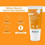 The Derma Co 1% Hyaluronic Sunscreen Aqua Gel SPF 50 PA++++ For Oily/Acne-Prone Skin, Men & Women - 80g - Image 2