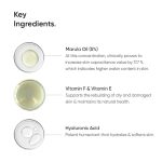 Minimalist Marula Oil 05% Face Moisturizer For Dry/Normal Skin With Hyaluronic Acid 50g - Image 3