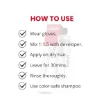 L'Oréal Majicontrast Red Majirel Rouge high lift hair color for intense red highlights on dark hair