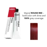 L'Oréal Professionnel Majirel Rouge Majicontrast Red professional hair colour cream for bold red hair results