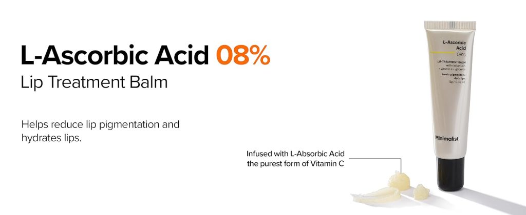 Minimalist 8 L Ascorbic Acid Lip Treatment Balm 12gm 1
