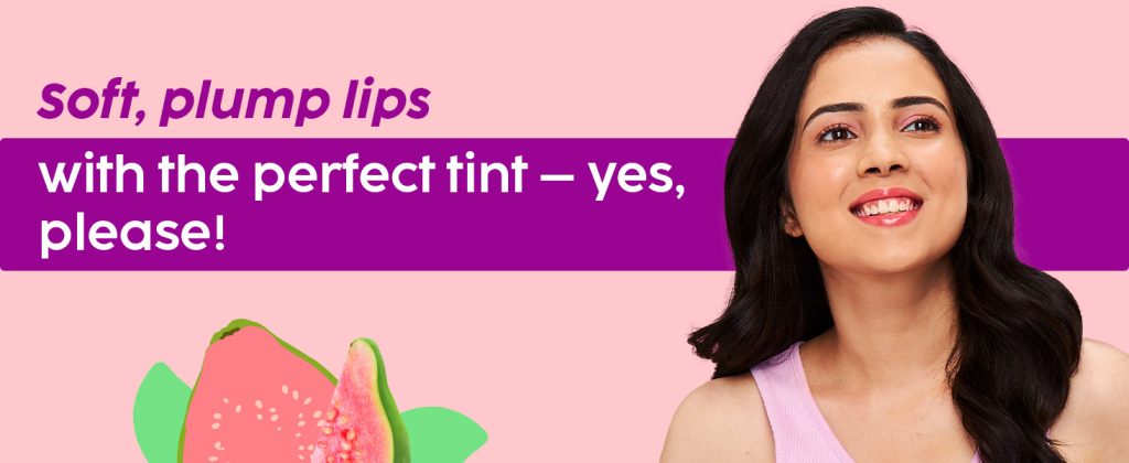 Plix Guava Glowy Lip Tinted Balm 10gm0