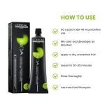 L'Oréal INOA 5.15 Light Ash Mahogany Brown ammonia free permanent hair color with rich shine and grey coverage