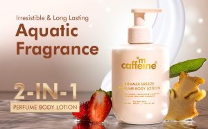 mCaffeine Breeze Perfume Body Lotion 300ml0