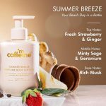 mCaffeine Perfume Body Lotion Combo - Sweet Escape & Summer Breeze | Niacinamide, Cocoa & Shea Butter - Image 2