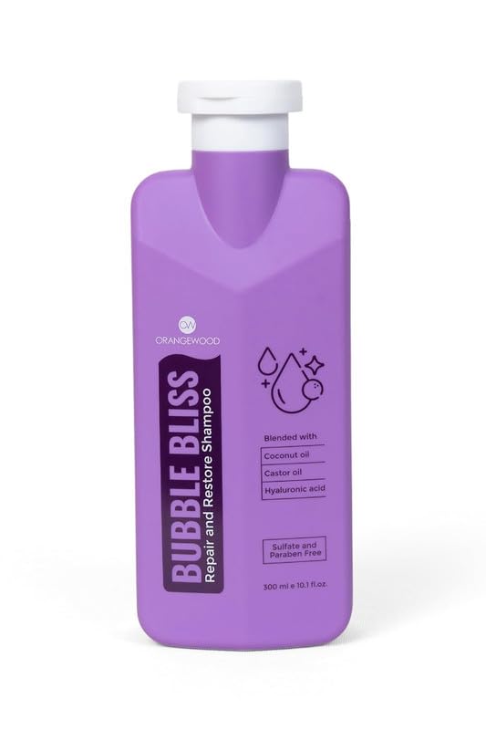 Orangewood Bubble Bliss Repair & Restore Shampoo – 300ml