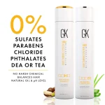 GK Hair Balancing Shampoo-C0nditioner 300ml Each For Oily Hair And Scalp Restores Scalp pH Level - Sulfate And Paraben Free