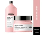 L'OREAL PROFESSIONNEL PARIS Vitamino Color Shampoo 1500ml and mask 500ml combo