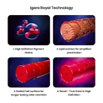 Schwarzkopf Professional Igora Royal Permanent Color Creme (5-4 Light Brown Beige) - Image 4