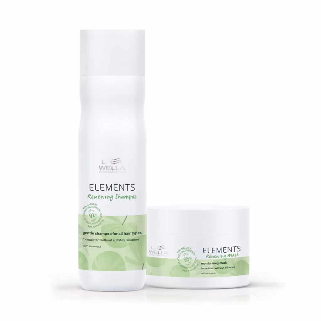 Wella Professionals Elements Sulfate free Renewing Shampoo 250ml & Mask 150ml