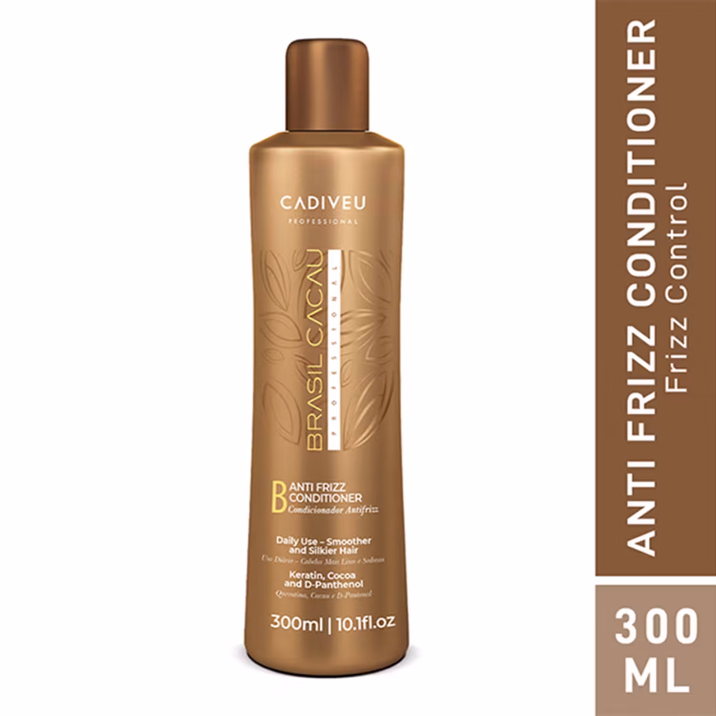 Cadiveu Brasil Cacau Anti Frizz conditioner 300ml professional smoothing conditioner available on PinkBliss India