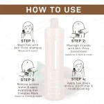 Cadiveu Brasil Cacau anti frizz keratin smoothing shampoo and conditioner combo for smooth shiny hair