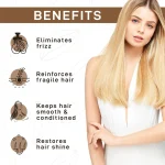 Cadiveu Professional Brasil Cacau anti frizz salon shampoo and conditioner combo for frizz control and smooth hair