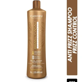 Cadiveu Brasil Cacau Anti Frizz sulfate free shampoo 1000ml professional smoothing shampoo available on PinkBliss India