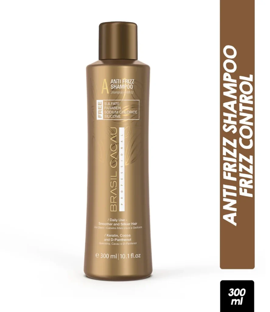 Cadiveu Brasil Cacau Anti Frizz sulfate free shampoo 300ml professional smoothing shampoo available on PinkBliss India