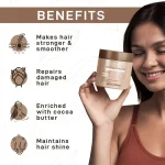 Cadiveu Brasil Cacau Extreme Repair hair mask with cationic peptide technology for intensive hair repair