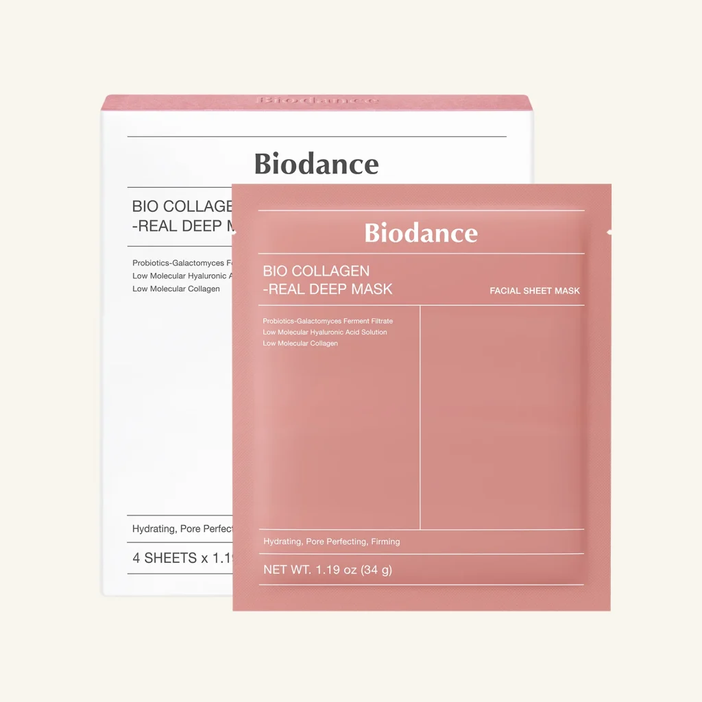 Biodance Bio-Collagen Real Deep Mask 34g (Pack of 4)