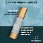 Beauty Garage K9 Frizz Dismiss Hair Oil With Moroccan Argan 100ml - Image 3