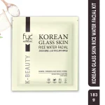 FYC PROFESSIONAL Korean Glass Skin Rice Water Facial Kit 9 Steps 183g