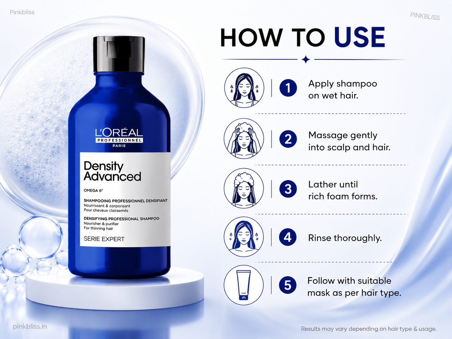 L’Oréal Professionnel Density Advanced Shampoo For Thinning Hair 300ml
