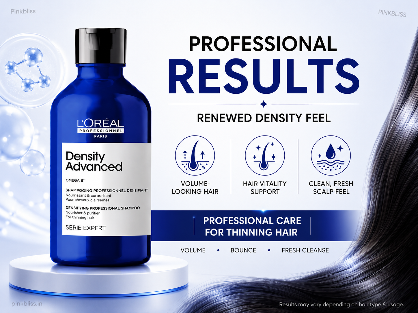L’Oréal Professionnel Density Advanced Shampoo For Thinning Hair 300ml