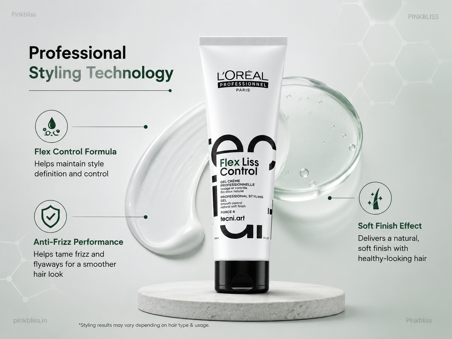 L’Oréal Professionnel Tecni Art Flex Liss Control Cream 150ml