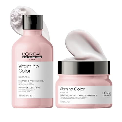 L’Oréal Professionnel Vitamino Color Shampoo 300ml And Hair Mask 250gm Combo