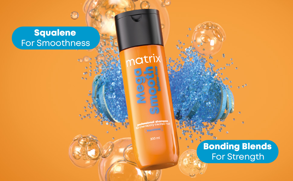 Matrix Mega Smooth Sulfate-free Professional Shampoo with Squalene 350ml