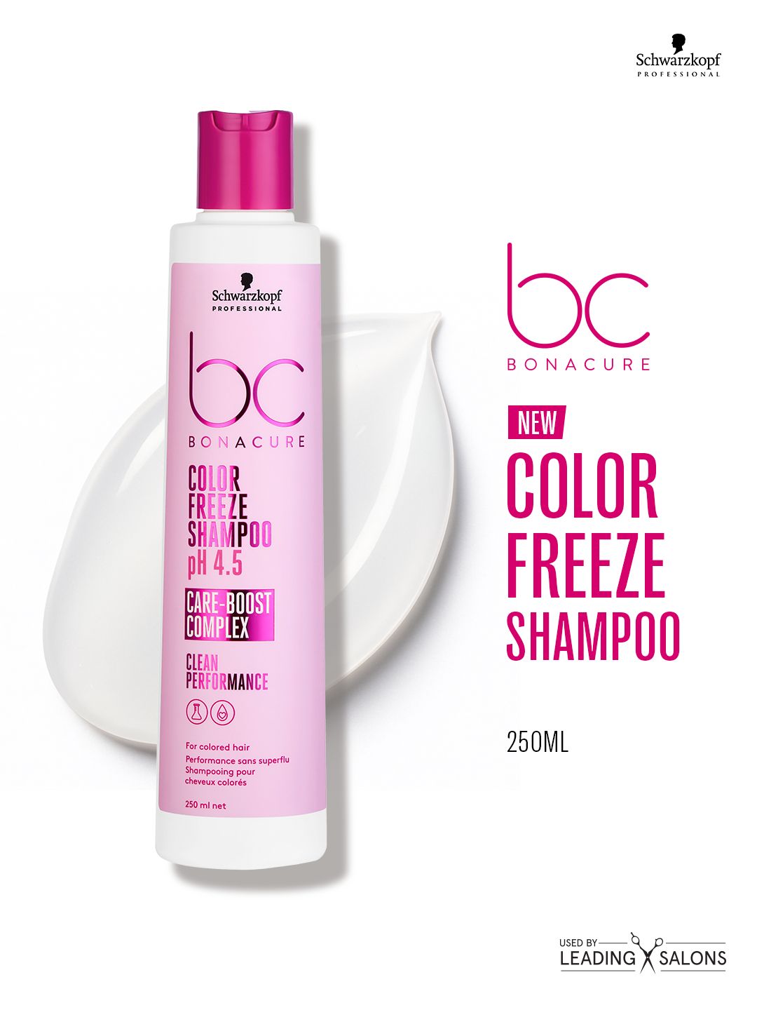 Schwarzkopf Professional Bonacure pH 4.5 Color Freeze Shampoo (250ml)