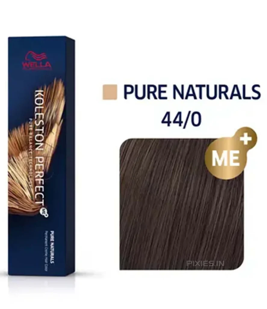 Wella Professionals Koleston Perfect Pure Naturals - 44/0 Medium Brown Intensive (60gm)