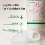 Axis Y Korean skincare gentle daily cleansing foam for clean hydrated and balanced skin