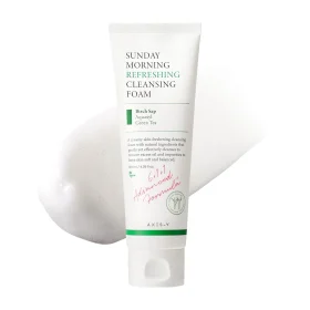 axis y sunday morning refreshing cleansing foam 120ml pinkbliss india