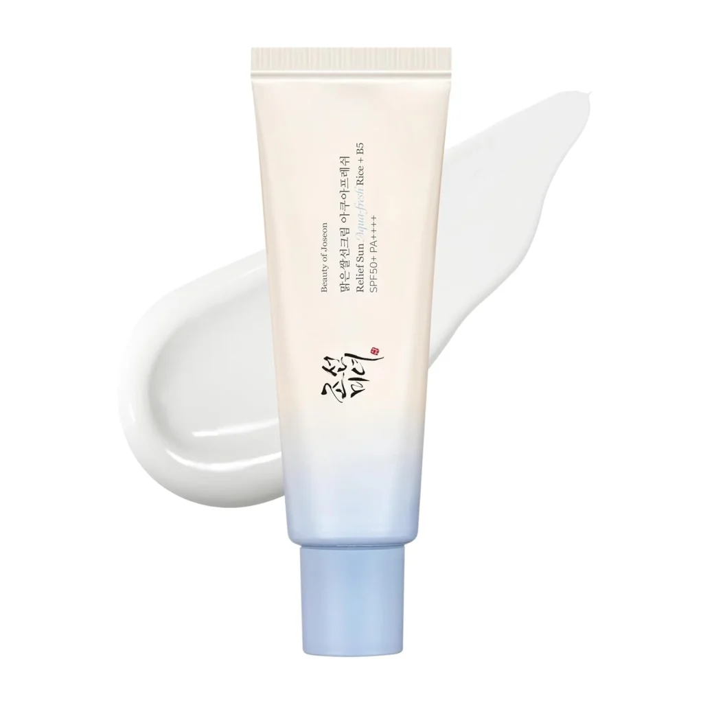 beauty of joseon relief sun aqua fresh spf50 pa rice b5 50ml pinkbliss india