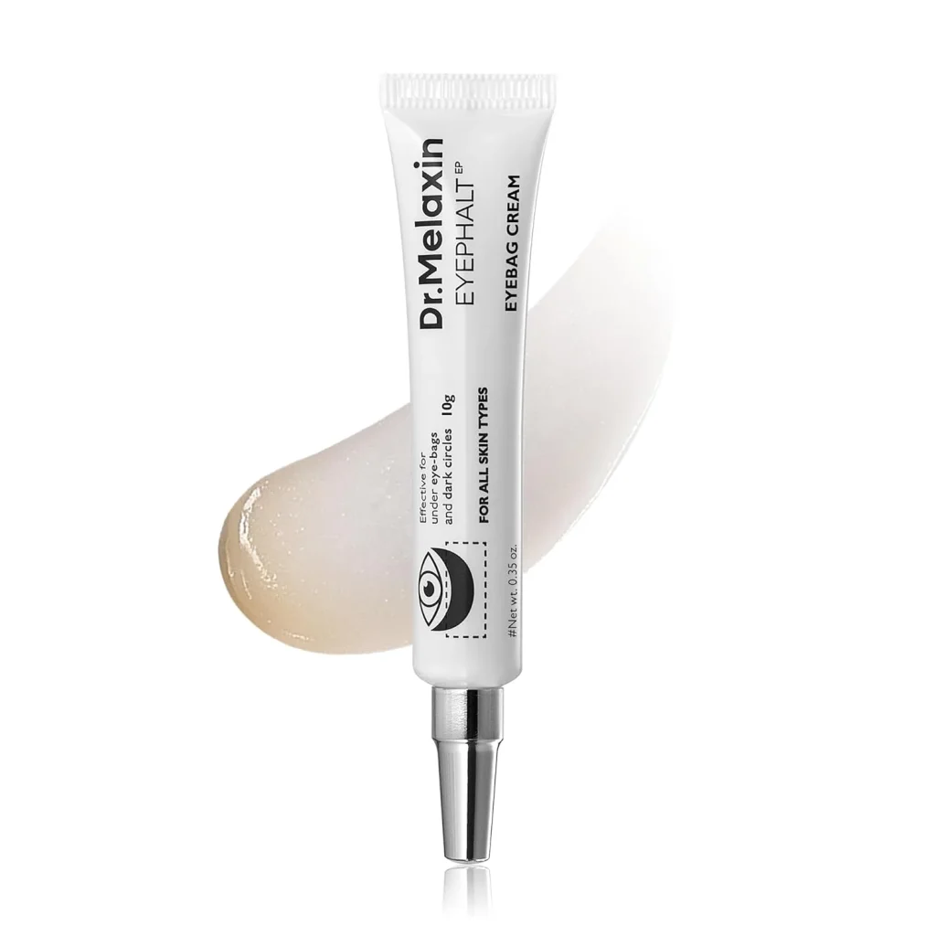 Dr Melaxin Eyephalt eye cream 10ml for puffiness dark circles and wrinkles original product available on PinkBliss India